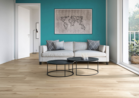 Laminatboden wineo 500 Strong Oak Beige Laminatboden Strong Oak Beige LA175MV4 Couch Sofa Laminat Holzoptik