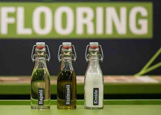 wineo PURLINE Bioboden PURLINE Bioboden Biorezeptur Rapsöl Rizinusöl Kreide