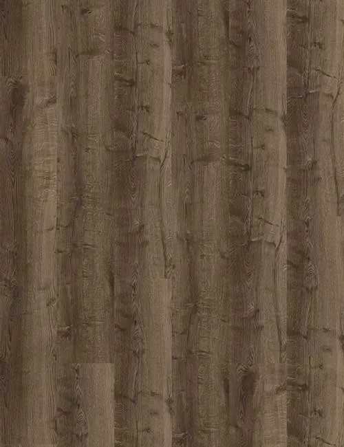 Designboden wineo 400 Comfort Oak Dark in XL-Planke und dunkler Holzoptik