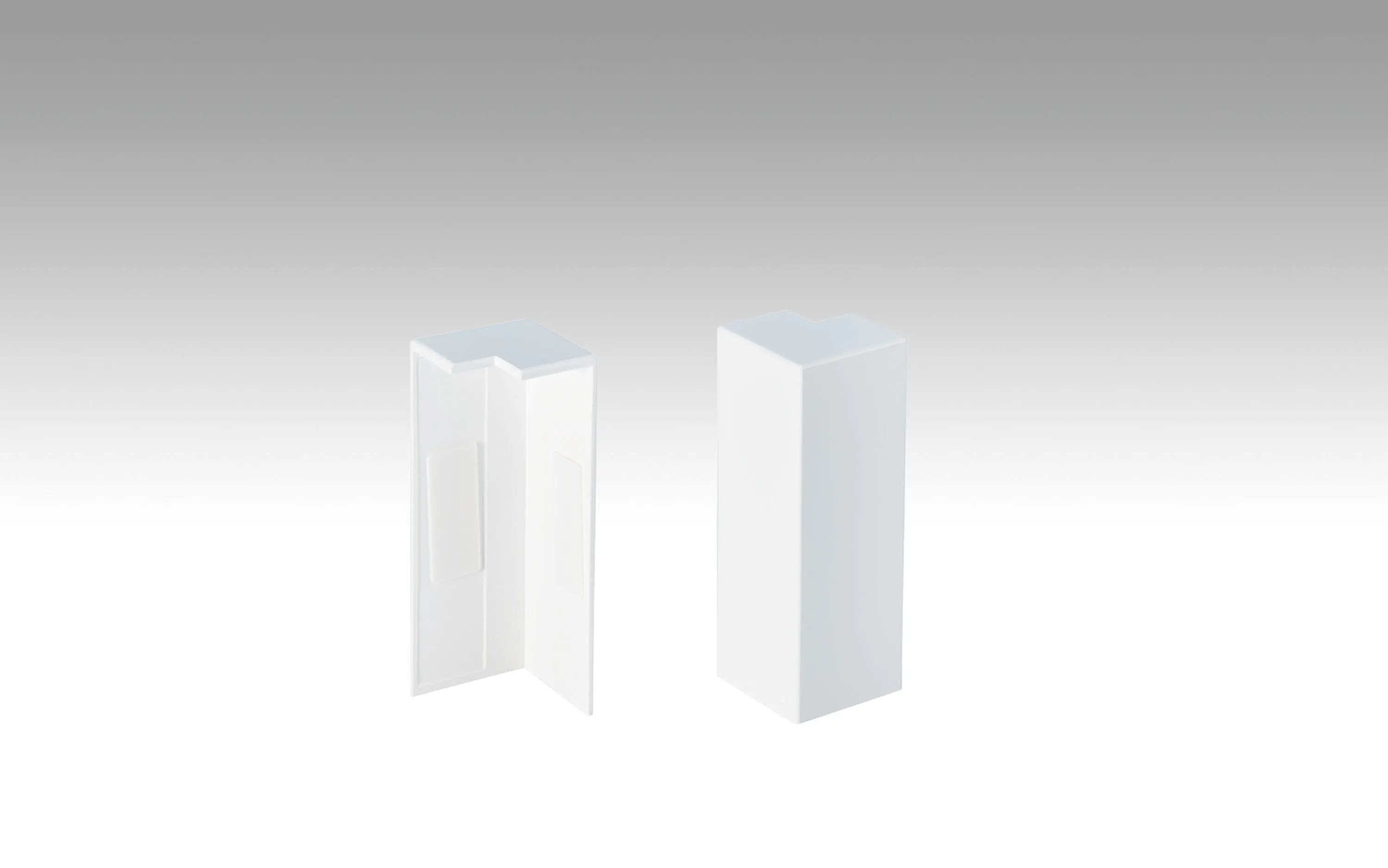 Accessories | External corner 80er White