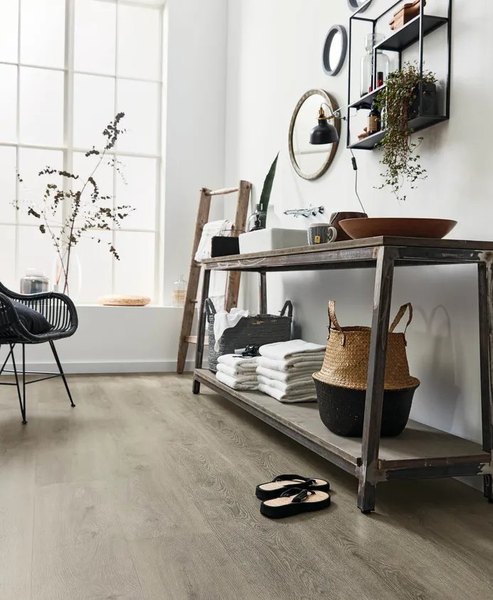 Designboden Rigid #BerlinLoft RLC200W6 Badezimmer Feuchtraum Vinylboden Holzoptik