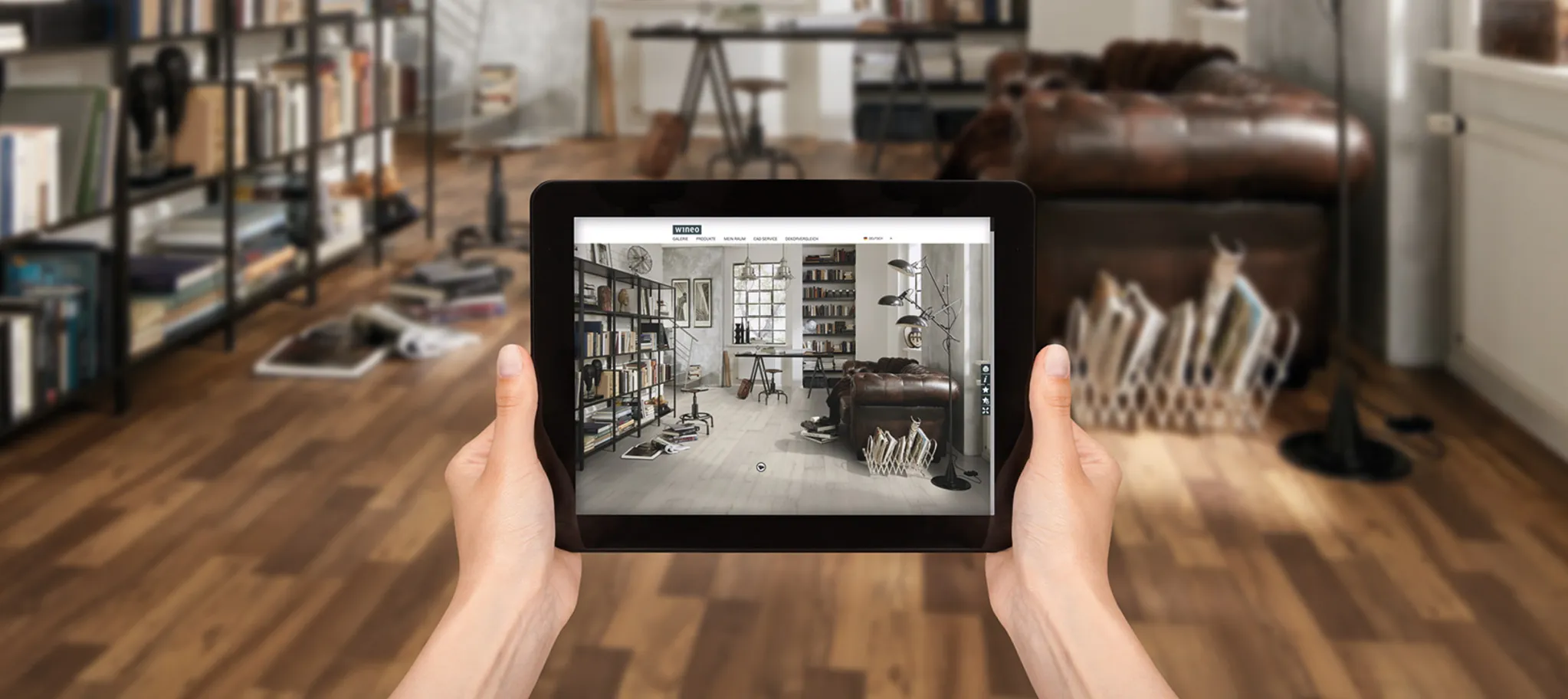 wineo Floor Viewer See your favourit floor in your own room