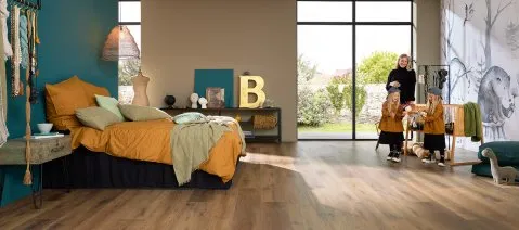 wineo 1000 oak flooring bedroom kids mother