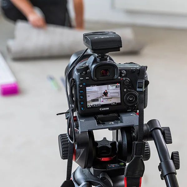 Zubehör Video Kamera Verlegung Videoportal Bodenbelag Vinyl DIY