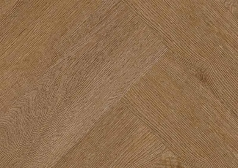 Vinylboden wineo 400 Balanced Oak Brown DB285WXS zum Kleben als Fischgrätboden