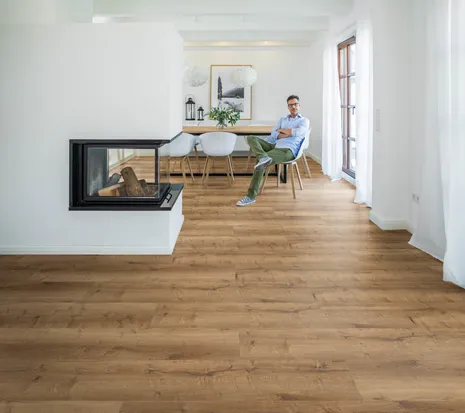 wineo Designboden Vinyl wineo Bodenbelag Vinyl Holzoptik Wohnbereich